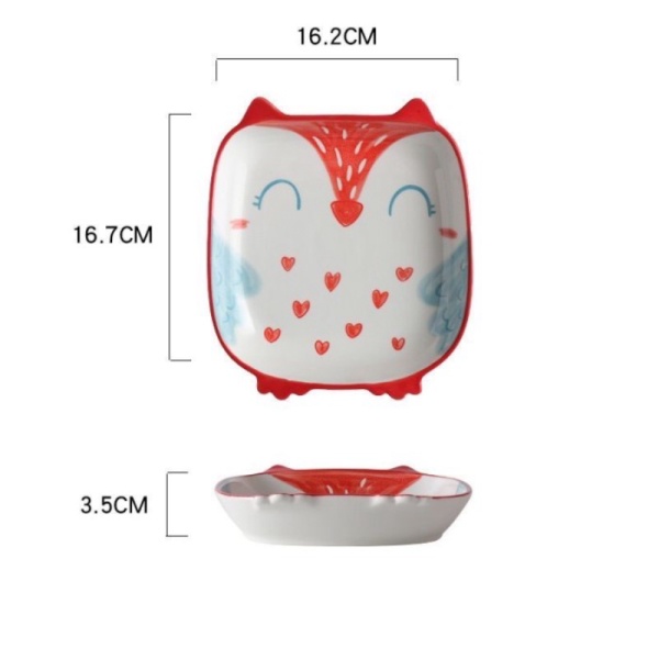 

Dijual Cute Animal Ceramic Baking Bowl / Baking Tray / Piring Saji Panggang - Owl Berkualitas