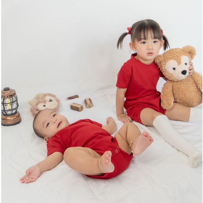 Unisex Basic Short Walbie 008 (BISA TUKAR SIZE) Celana Pendek Bayi Anak stretch Polos 0 - 4 Tahun Cotton Combed Bawahan Celana Bayi Unisex Short Pants chino chinos cotton stretchable pants baby short baby pesaing libby uniqlo mooi velvet littlepalmerhaus