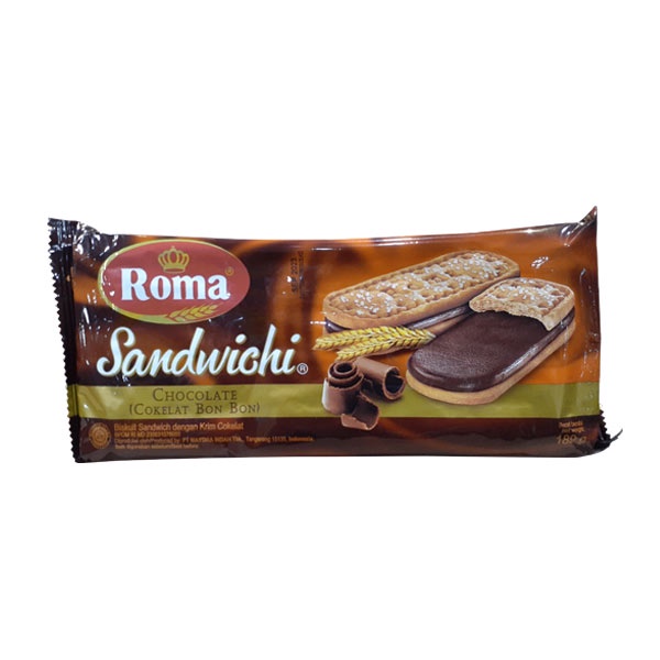 

ROMA SANDWICHI CHOCOLATE 189 GR - BISKUIT