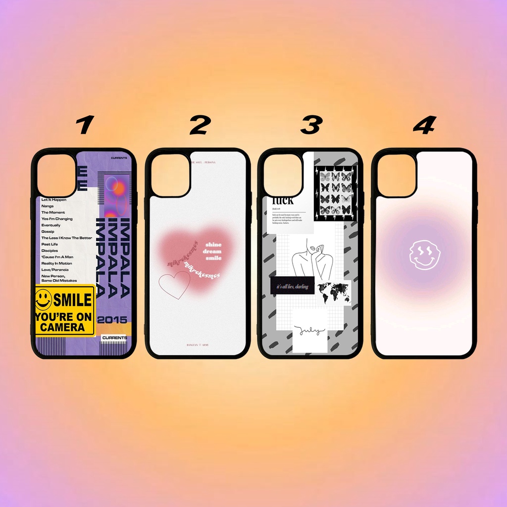 36 -Case Aesthetic Casing Aesthetic Hardcase Glossy Softcase Glossy For All Type Smartphone