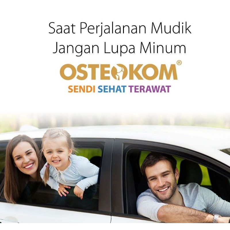 [ BOX] Osteokom BOX isi 30 Suplemen Sendi dan Nyeri