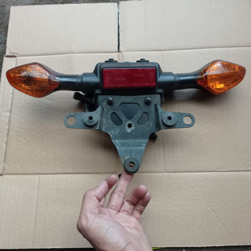 lampu sein riting set pangkon lampu stop honda cmx 500 rebel original