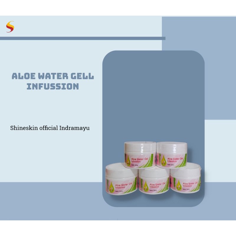 Aloe water gell infussion