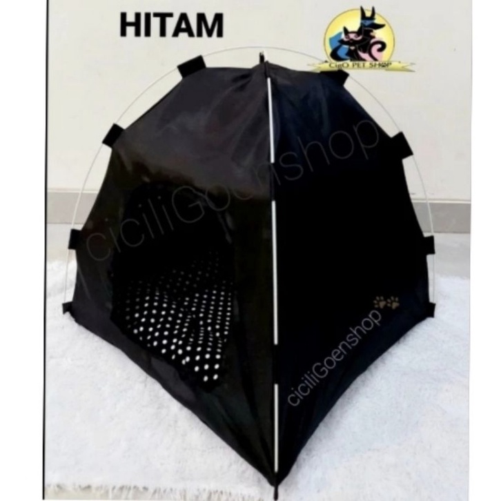 Tenda ANTI AIR GRATIS ALAS tempat tidur kucing anjing PORTABEL lipat waterproof