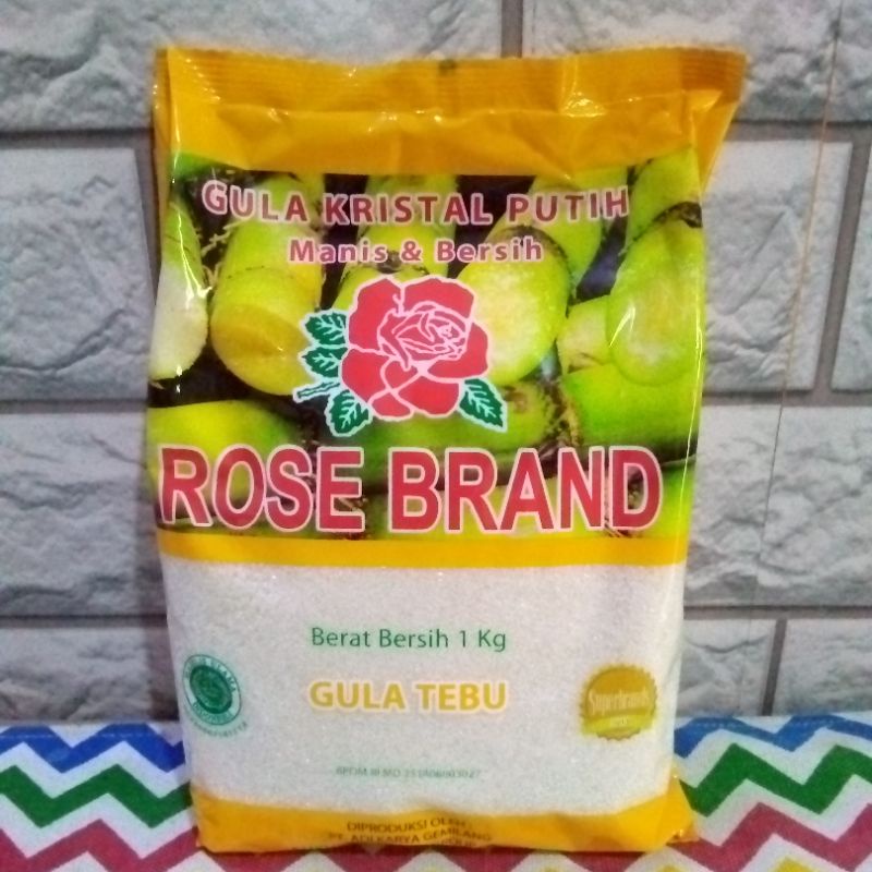 

gula rose brand kemasan 1 kg kuning