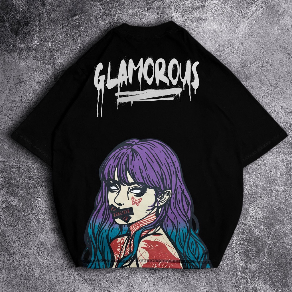 [Oversize] BAJU KAOS OVERSIZE / OVERSIZE T-SHIRT &quot;Glamorous&quot;