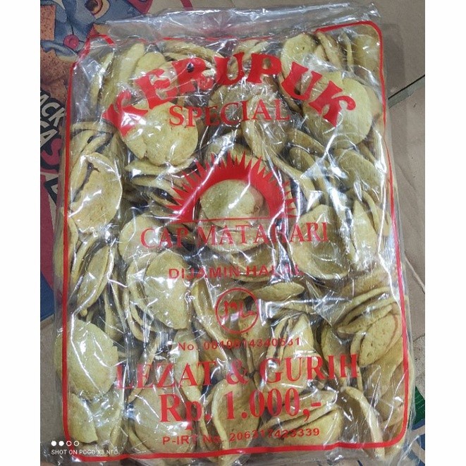 

Kerupuk jengkol isi 12 pcs per pack