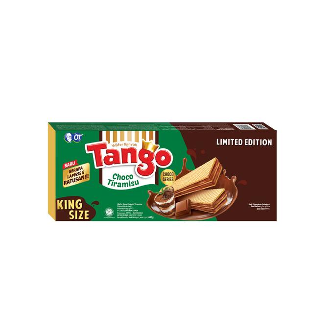

Tango Wafer King Size Choco Tiramisu Limited Edition 480gr