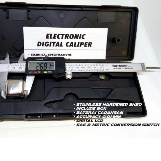 RAJA jangka sorong / sigmat digital stainless