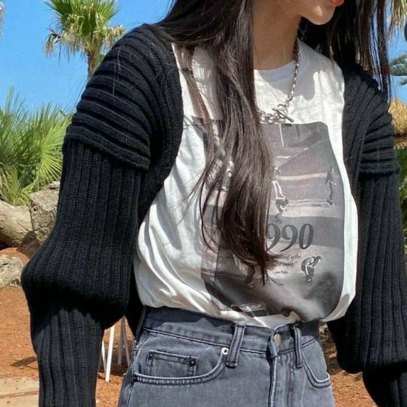 LIAM OVERSIZE CROP CARDIGAN