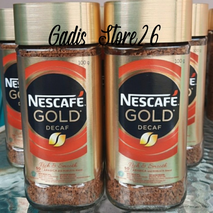 

NESCAFE GOLD DECAF 100G