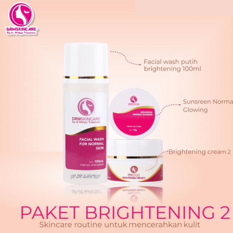 DRW SKINCARE/PAKET BRIGHTENING 2 DRW SKINCARE/PAKET BRIGHTENING 2/PAKET BRIGHTENING/PAKET FLEK/FLEK