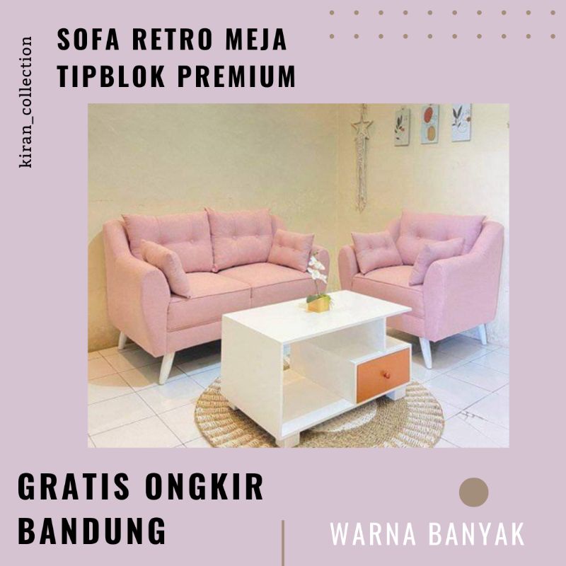sofa elegan furniture bandung meja tipblok