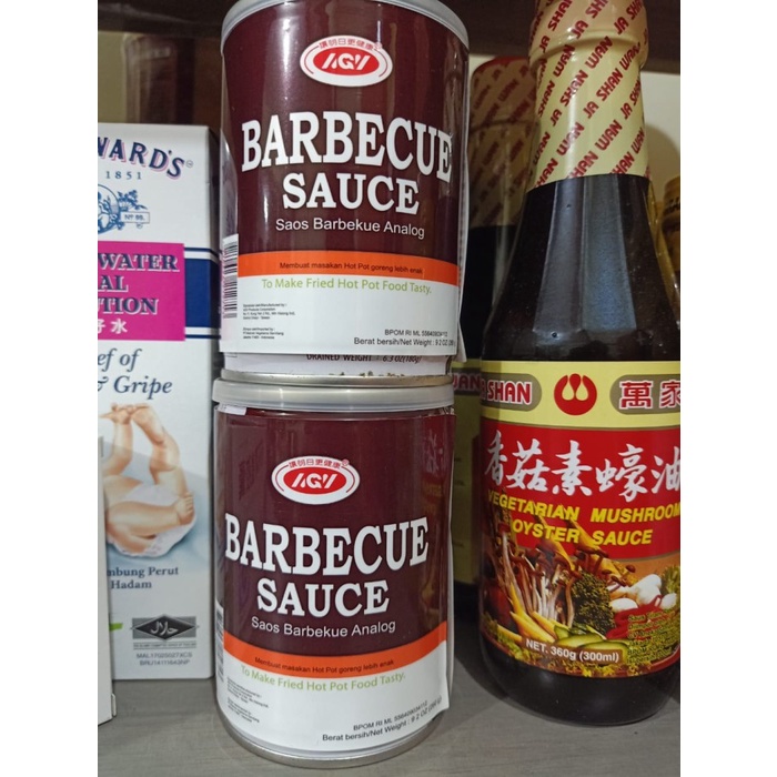 

VEGETARIAN AGV BARBECUE SAUCE / BBQ SAUS / SA CHA CIANG