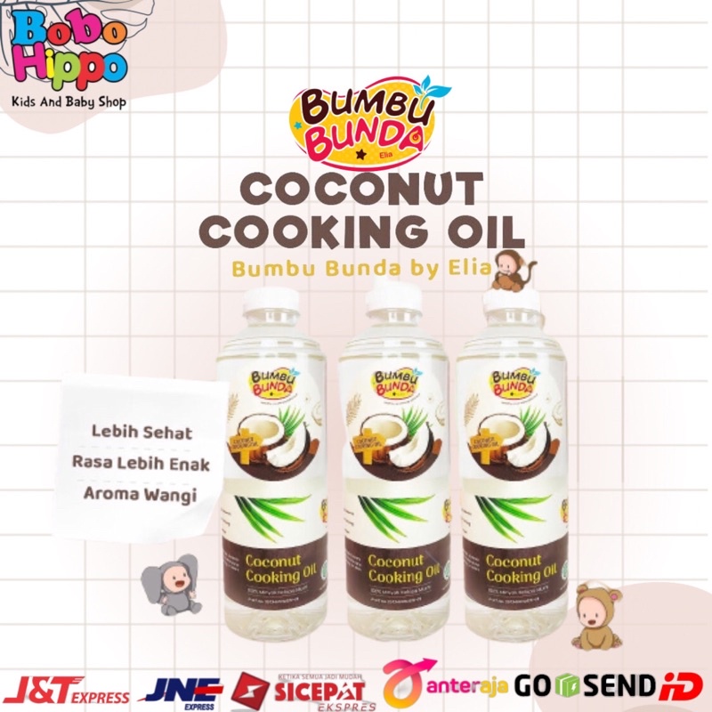 

COCONUT COOKING OIL Bumbu Bunda Minyak Goreng Kelapa Murni MPASI Slow Cooker