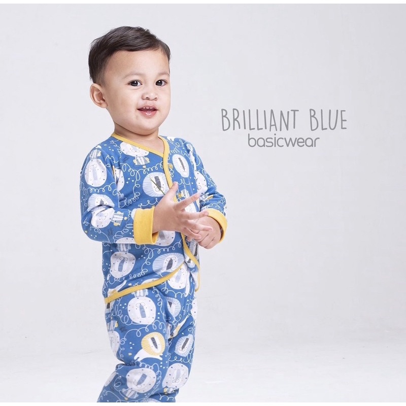 VELVET JUNIOR STELAN PANJANG KANCING DEPAN SIZE S / M / L - stelan anak