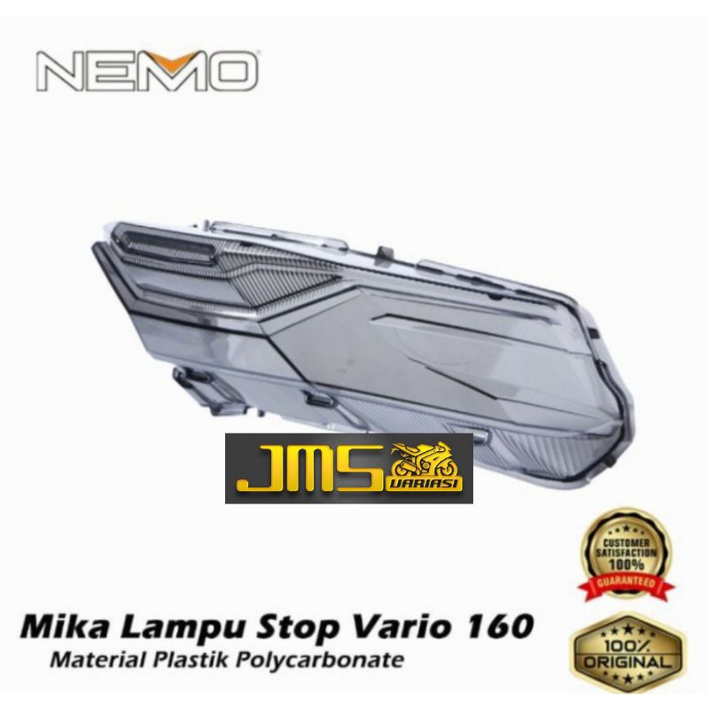 mika lampu stop belakang smoke vario160 new