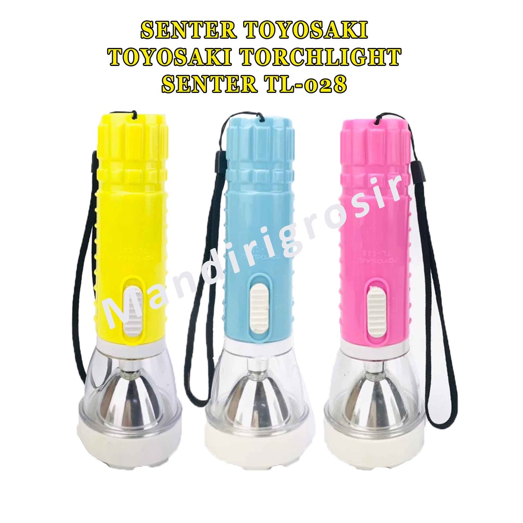 Toyosaki Torchlight * Senter Toyosaki * Lampu Senter LED * Senter TL- 028