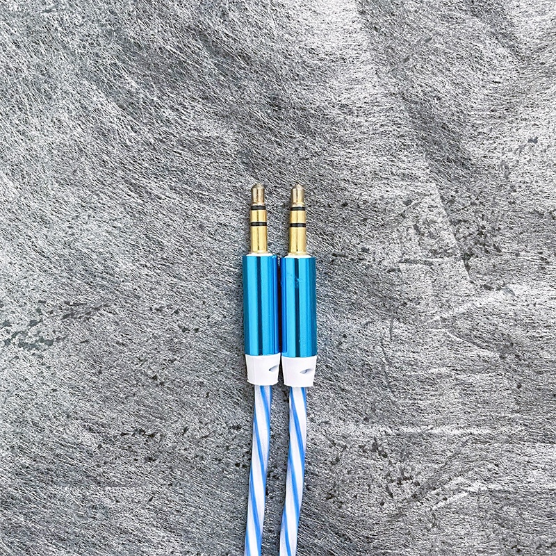 【CB020】Kabel aux Audio 1-1 jack speaker 3.5mm 1M kwalitas bagus plus packing