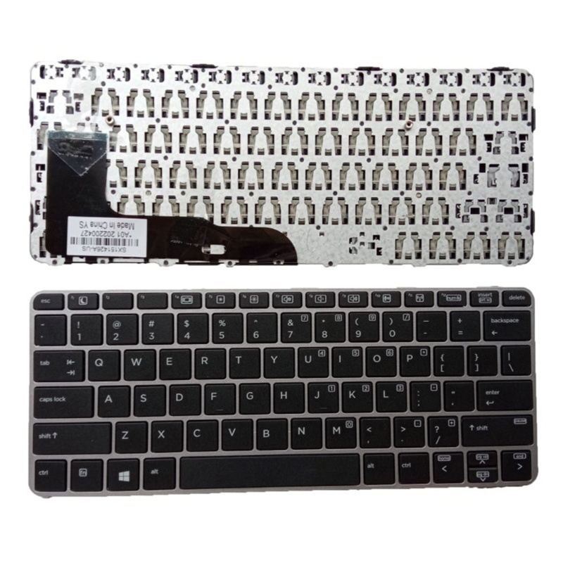 Btsg Layout US Keypad Keyboard Laptop Tanpa Titik Untuk HP EliteBook 725g3 725 G4