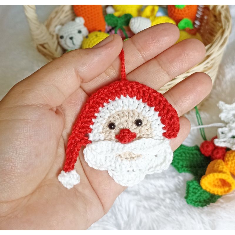 Ornamen Natal / Hiasan Natal Rajut