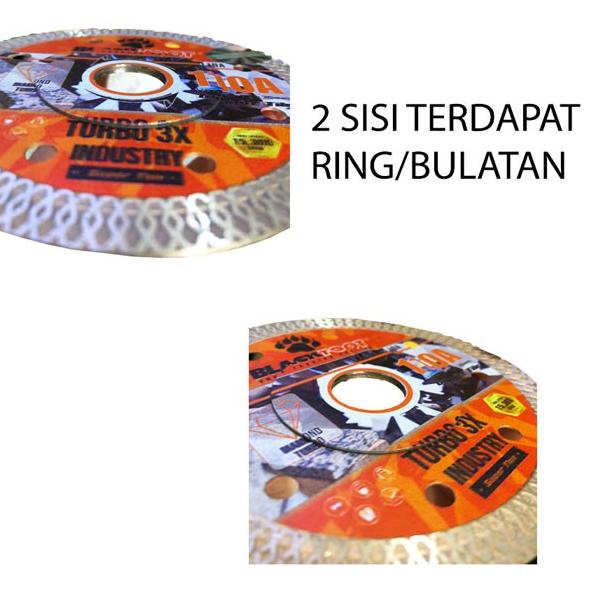 Mata Potong 110 BLACKFOOT Diamond Wheel Turbo Multi Cutter