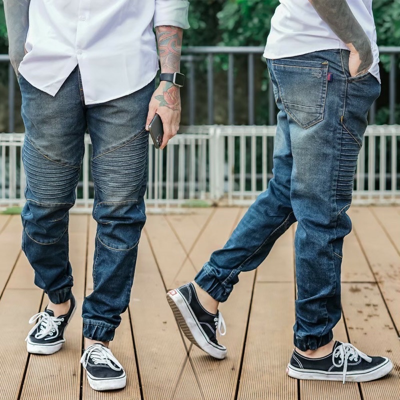 Celana Panjang Jeans Jogger Celana Jogger Jeans