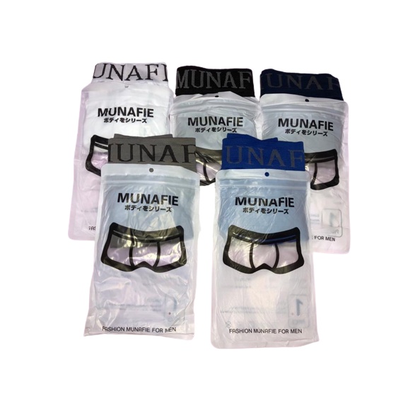 MOO XB030 Celana dalam pria boxer isi 5 pcs random berkualitas -Paket bundling Murah