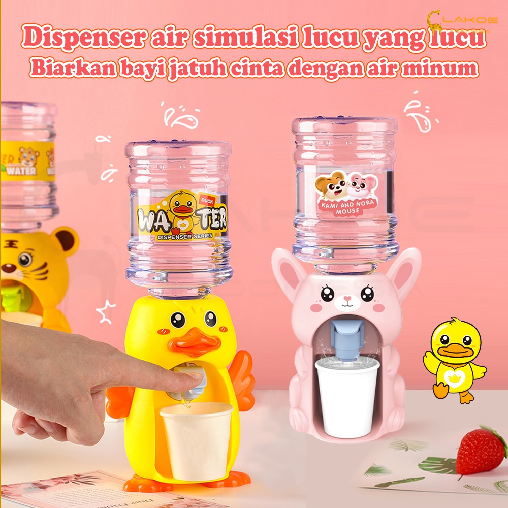 LAKOE Mainan Dispenser Air Minum Anak / Water Dispenser Toys Galon Mini