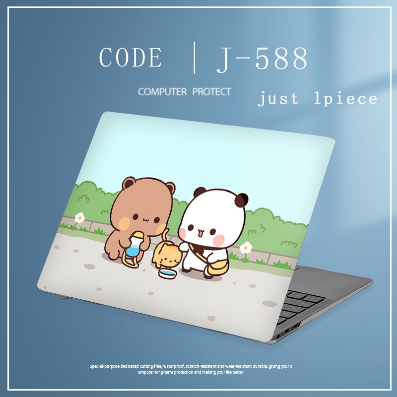 1pc Universal Menyesuaikan Pola COD Skin Stiker Cover Laptop Untuk Dell Presisi17 7000 Lintang E7250 G5 5590 G3 3579 Lukisan Notebook Stickers