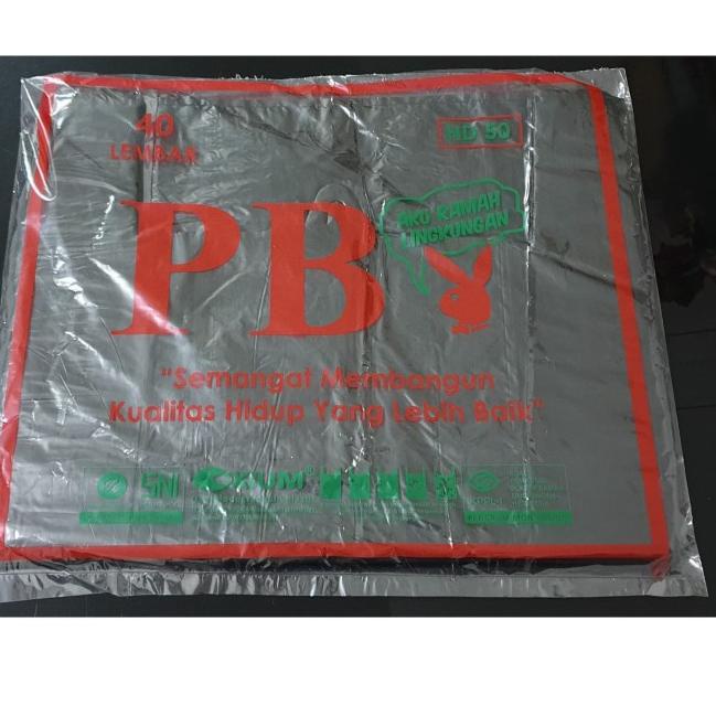 

KANTONG PLASTIK KRESEK JUMBO RAMAH LINGKUNGAN UKURAN 50 PB KELINCI - Putih