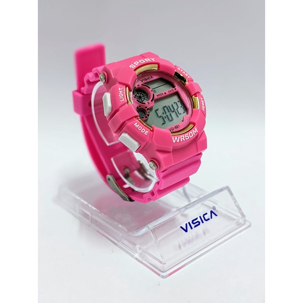 GOLD SMITH 22 JAM TANGAN UNISEX CEWE COWO PLASTIK VG-881