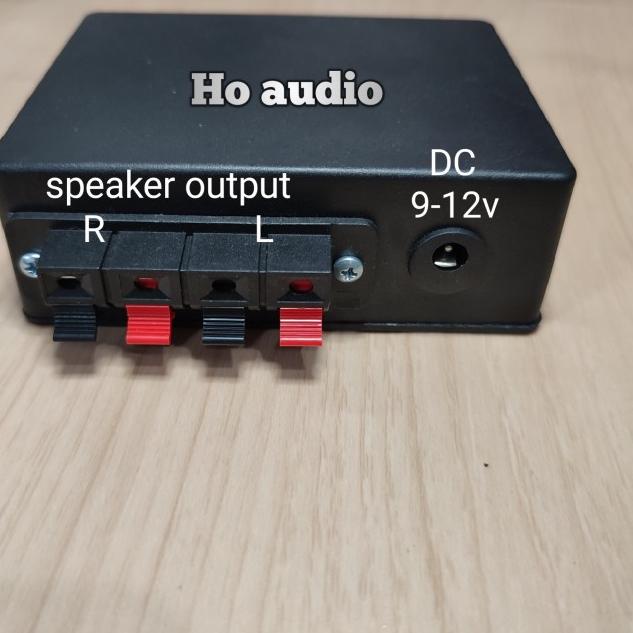 amplifier mini 12 volt stereo ampli mini 12v rakitan pam8610 pam 8610