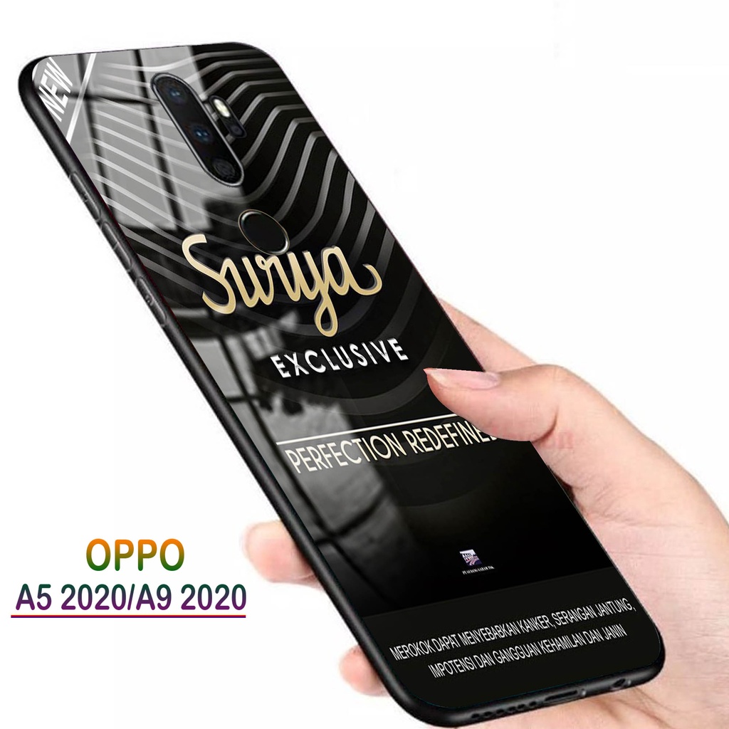 Softcase Kaca OPPO A5 2020 A9 2020 - Case Handphone A5 2020 A9 2020 [T11].