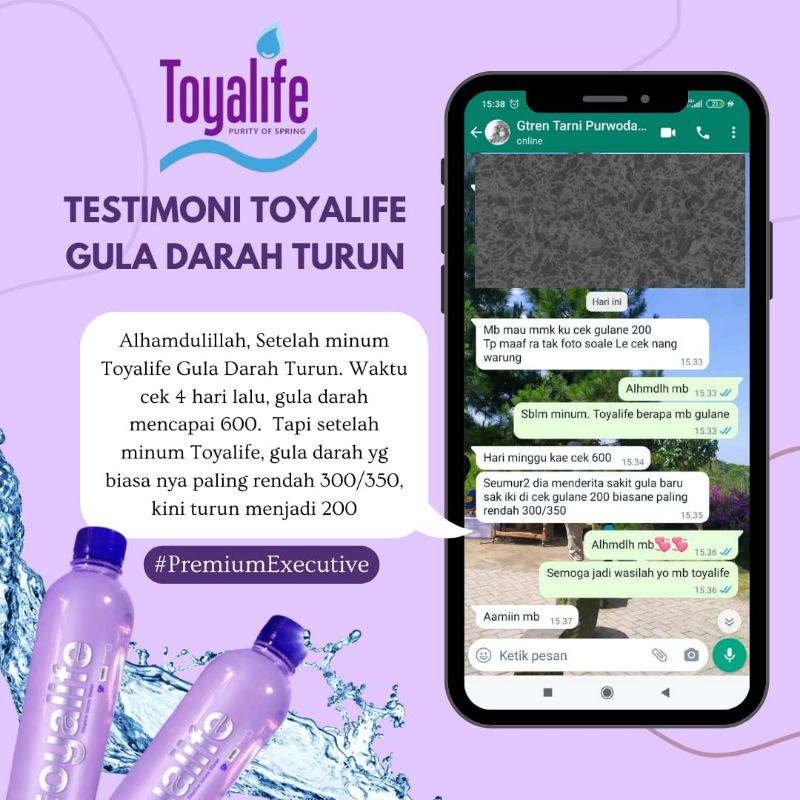 

toyalife alkaline 1 dus (isi 12 botol)