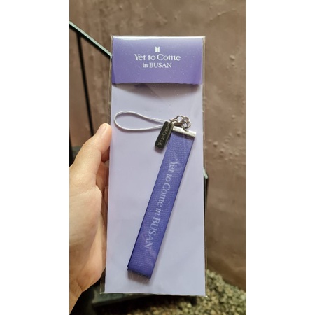 OFFICIAL LIGHT STICK STRAP ORIGINAL MERCH BTS YET TO COME IN BUSAN