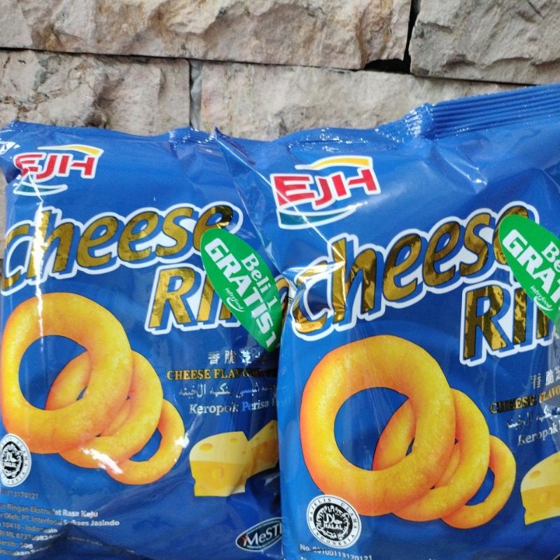 EJH CHEESE RING (Beli 1 gratis 1) 50 gram