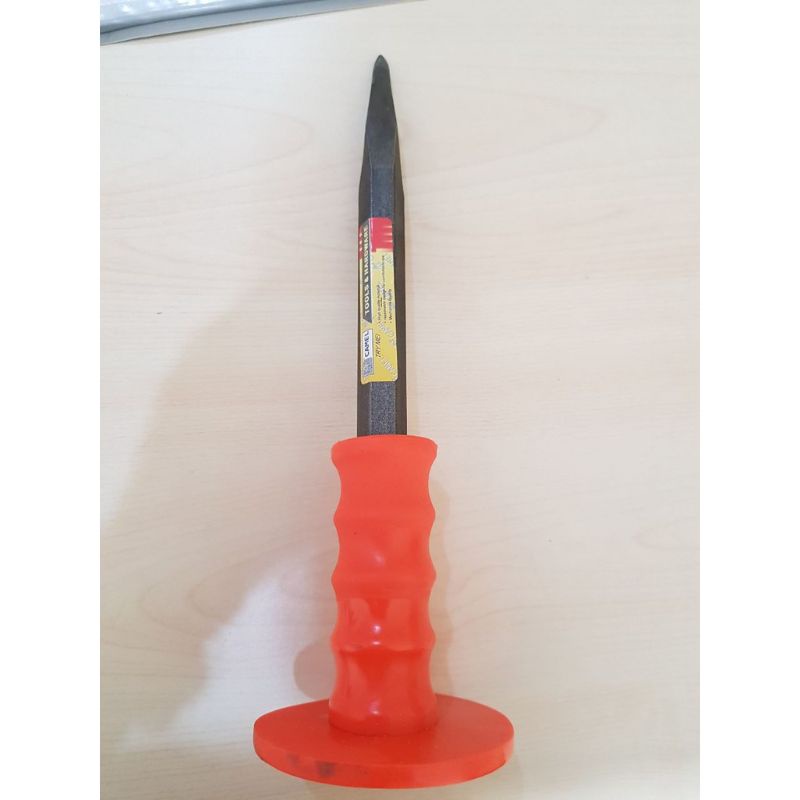 pahat baja beton topi runcing/lancip stell chisel weldom