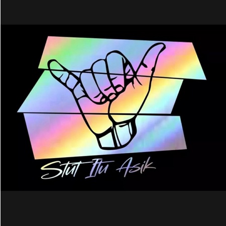 Stiker Mobil Stiker Kaca Samping Body Mobil Stiker Kata Kata Stiker Truck Pickup Futura Stiker Cutti