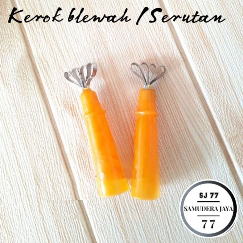 KEROKAN BUAH MODEL KIPAS / SERUTAN BUAH / KEROKAN BLEWAH & KELAPA / KEROKAN AGAR2 & PUDING