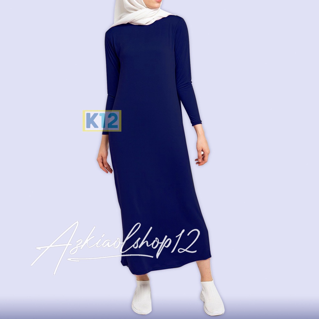 INNER SPAN MANSET GAMIS LENGAN PANJANG / INNER DALAMAN GAMIS WANITA BUSUI - NON BUSUI