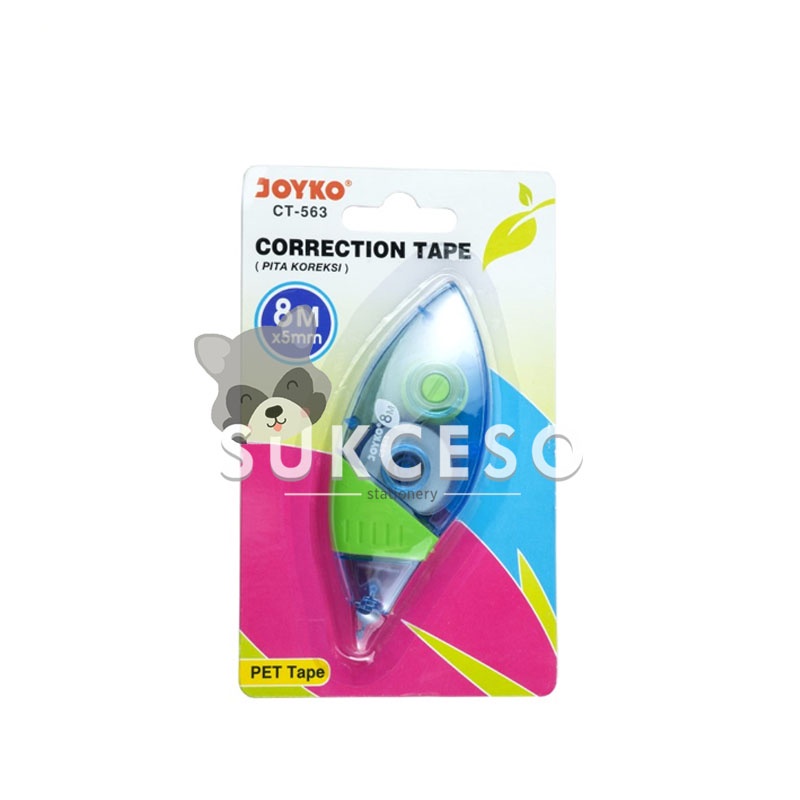 

Joyko Correction Tape 8M CT-563 / Tipe X Pita Kertas Murah