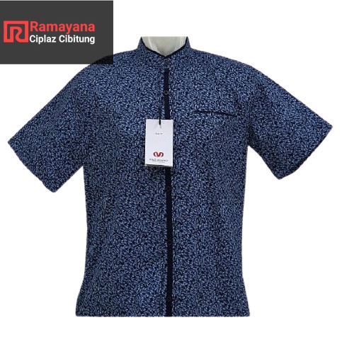 Viali Milano Kemeja Pria Lengan Pendek / Ramayana Cibitung