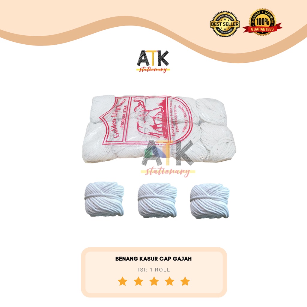 

Benang Kasur / Tali Rami Cap Gajah atk