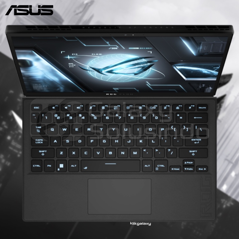 ASUS ROG Flow Z13 GZ301ZA-I5IRXA6T-O Intel Core I5-12500H, 512GB SSD, (2x8) 16GB RAM, Intel Iris XE, WIN11 Home, 13.4&quot;WUXGA 120Hz REFRESH RATE Gaming Notebook