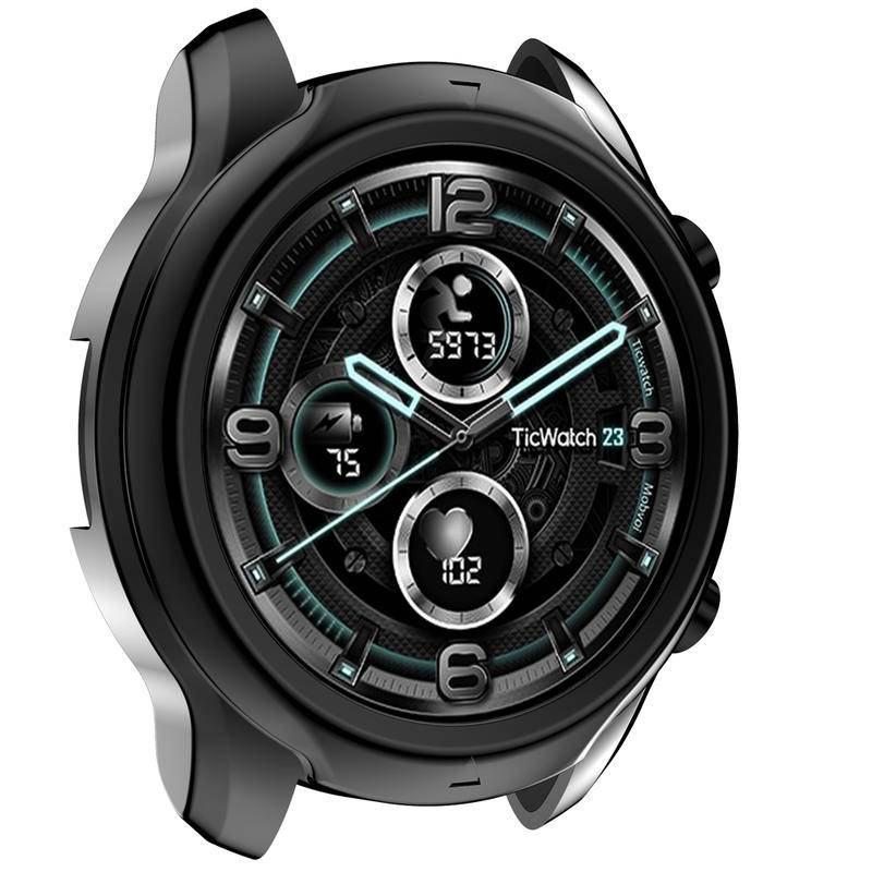 Casing Pelindung Layar Smartwatch Ticwatch Pro 3 Bahan TPU Bumper