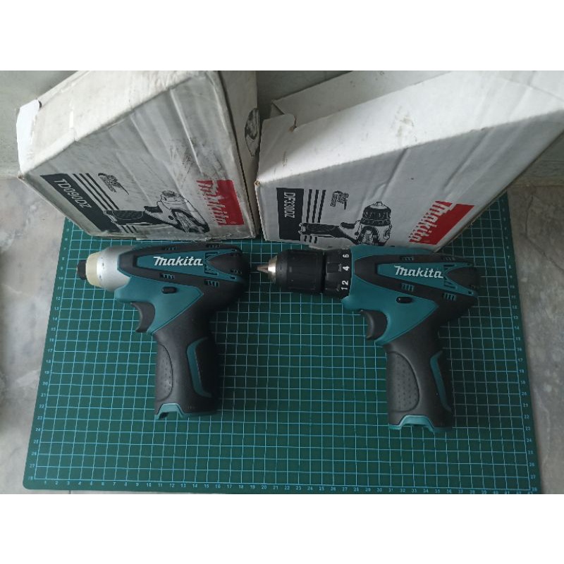 mesin bor baterai Makita impact driver TD090 Makita cordless drill DF330 10.8V