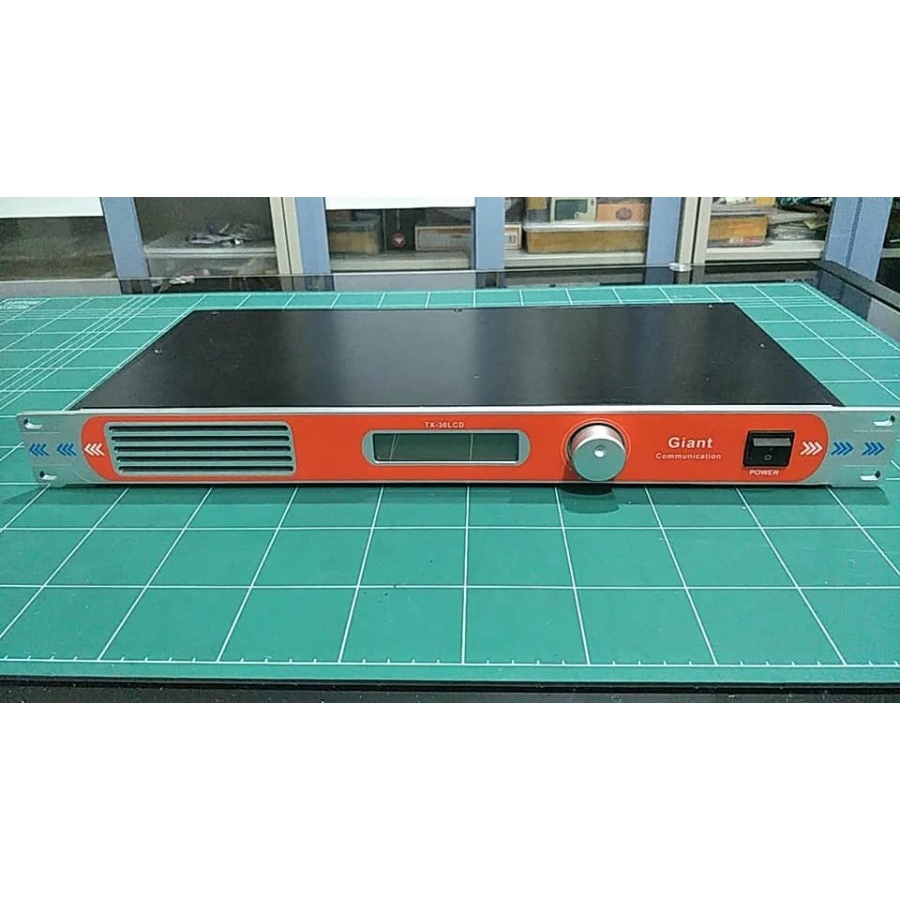 Exciter FM 30 Watt TX30LCD sudah sertifikasi Postel