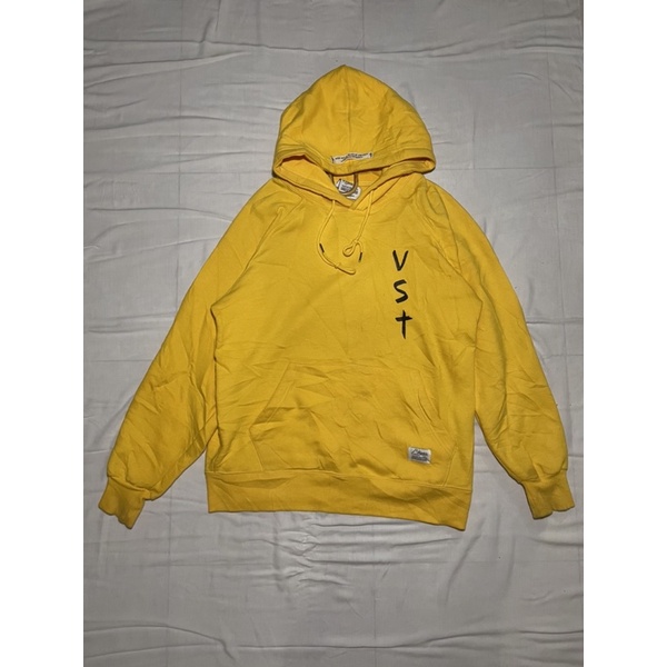 (mendadak.second26) Stigma Yellow Hoodie Thrifting shop