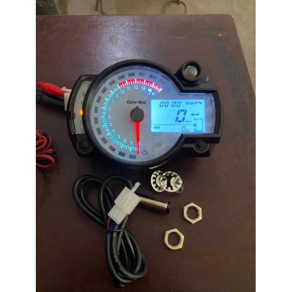 speedometer koso rx2n gorilla cover putih speedo meter koso rx 2n cover putih spedo meter koso rx 2 